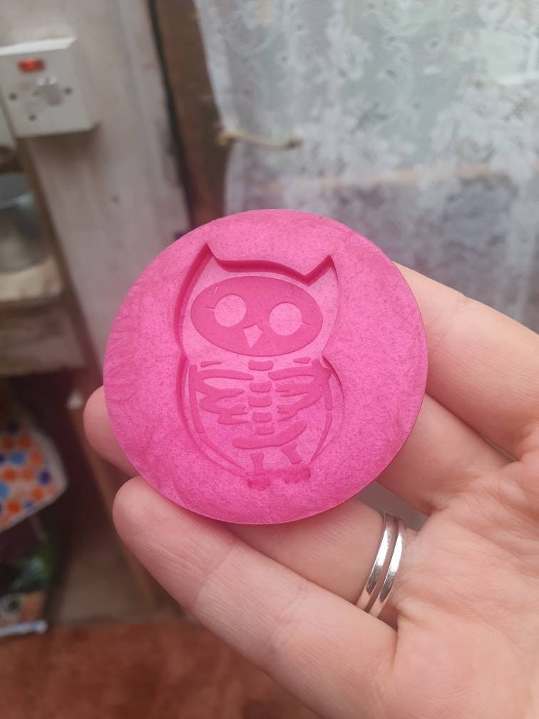 Skeleton Owl Silicone Mould