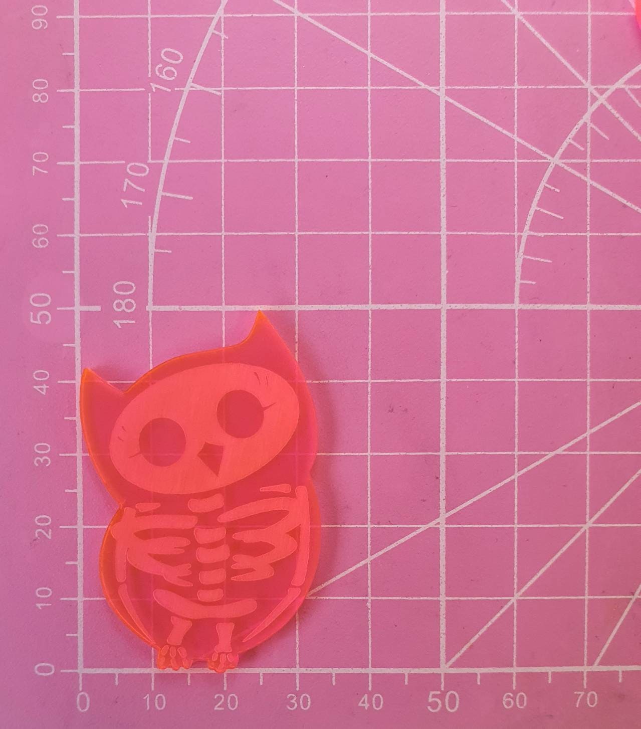 Skeleton Owl Silicone Mould