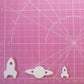 Planets & Rockets Silicone Mould