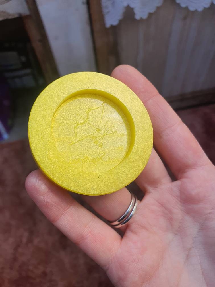 1.5 inch Sagittarius Zodiac Star Sign Silicone Mould