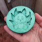 2.5 inch High Stoned Teddy Bear Silicone Mould