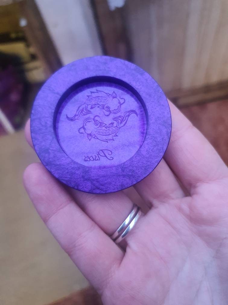 1.5 inch Pisces Zodiac Star Sign Silicone Mould