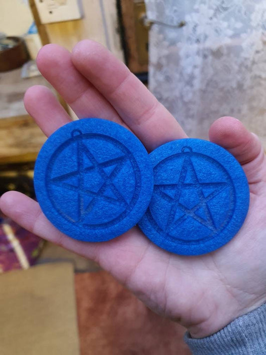 2 inch Pentagram Earrings Silicone Moulds