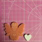Winged Love Skeleton Silicone Mould