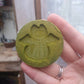 2 inch Winged Skeleton Kitty Silicone Mould