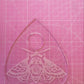 6 inch Death Moth Planchette Silicone Mould