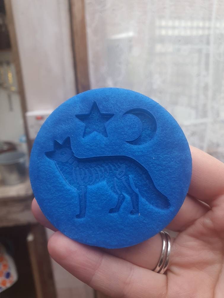 Skeleton Wolf Silicone Mould