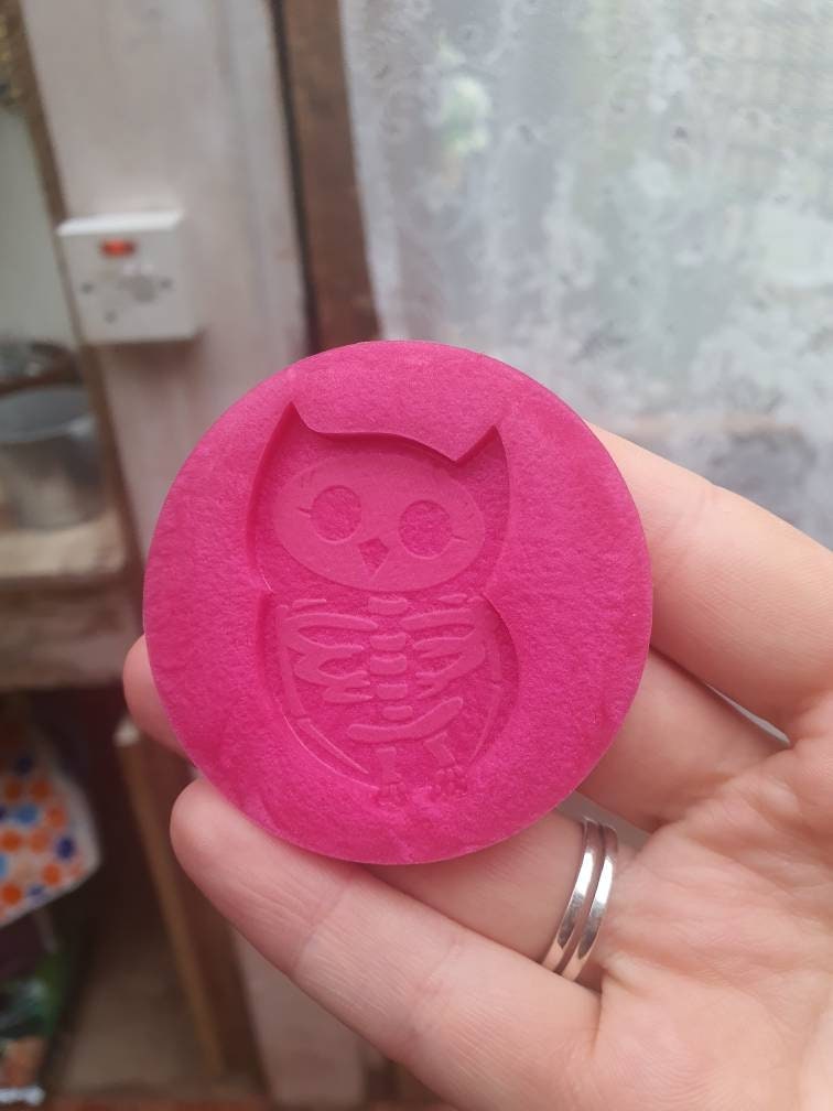 Skeleton Owl Silicone Mould