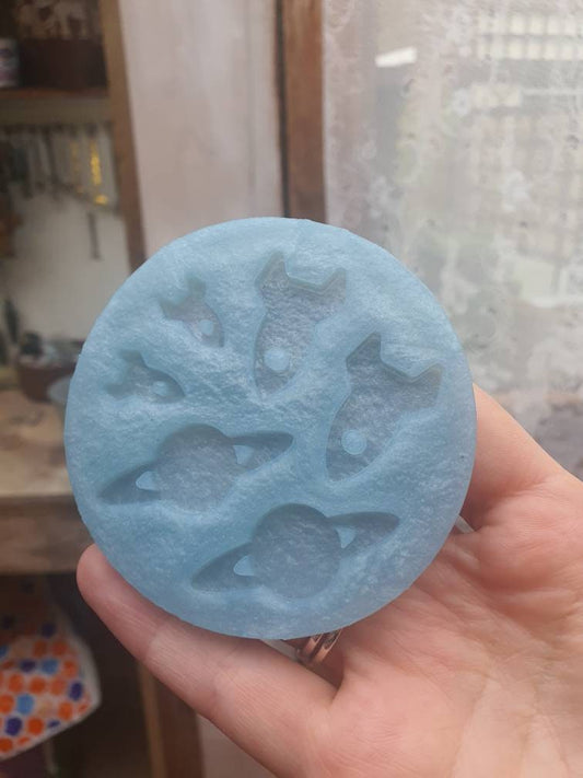 Planets & Rockets Silicone Mould