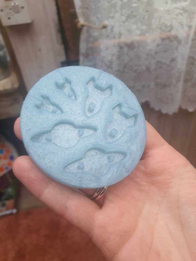Planets & Rockets Silicone Mould