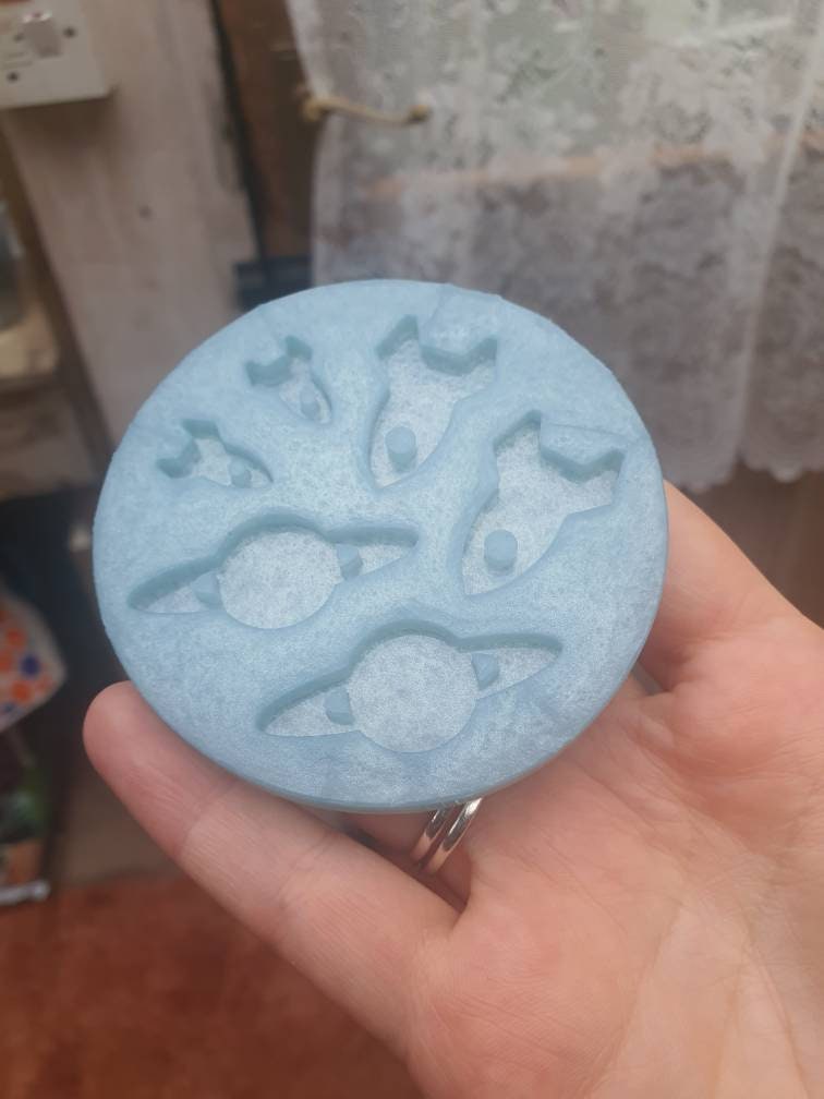 Planets & Rockets Silicone Mould