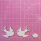 Birds Silicone Mould (2 holes)
