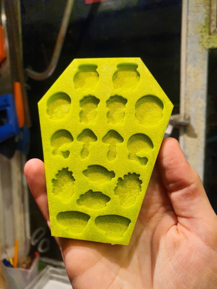 Spooky Pallette Silicone Mould