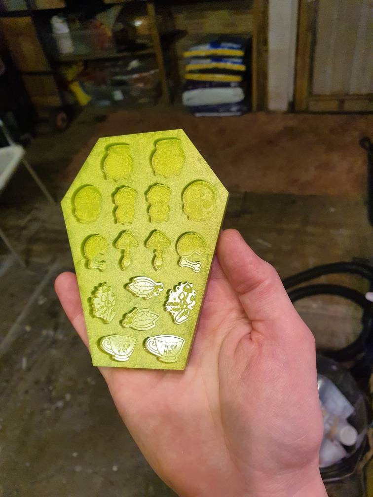 Spooky Pallette Silicone Mould