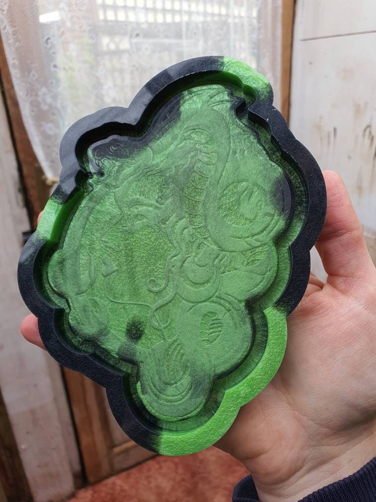 Serpent Goddess Tray Silicone Mould