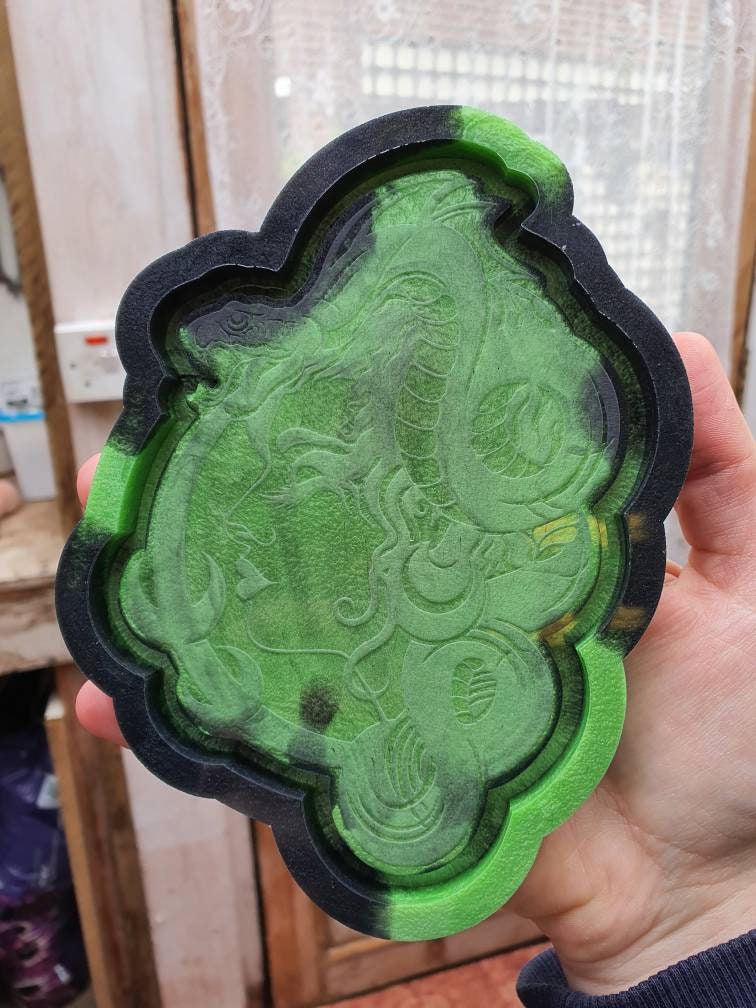 Serpent Goddess Tray Silicone Mould