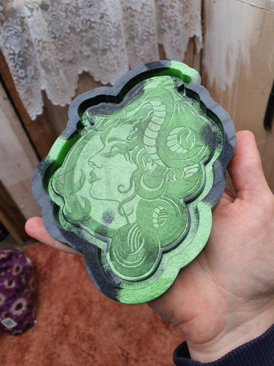 Serpent Goddess Tray Silicone Mould