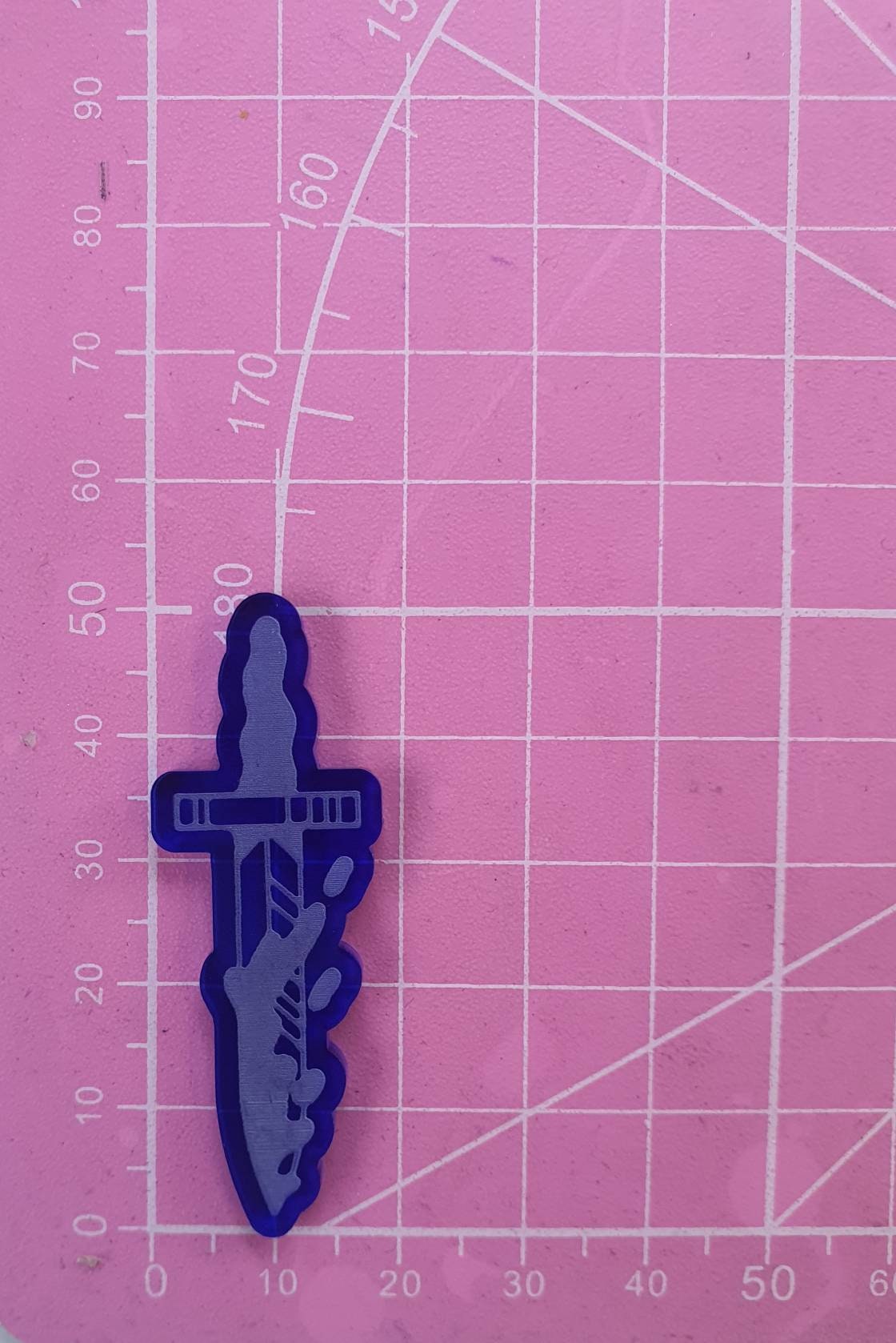 2 inch Dripping Daggers Silicone Mould