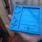 4 inch Music Page Silicone Mould