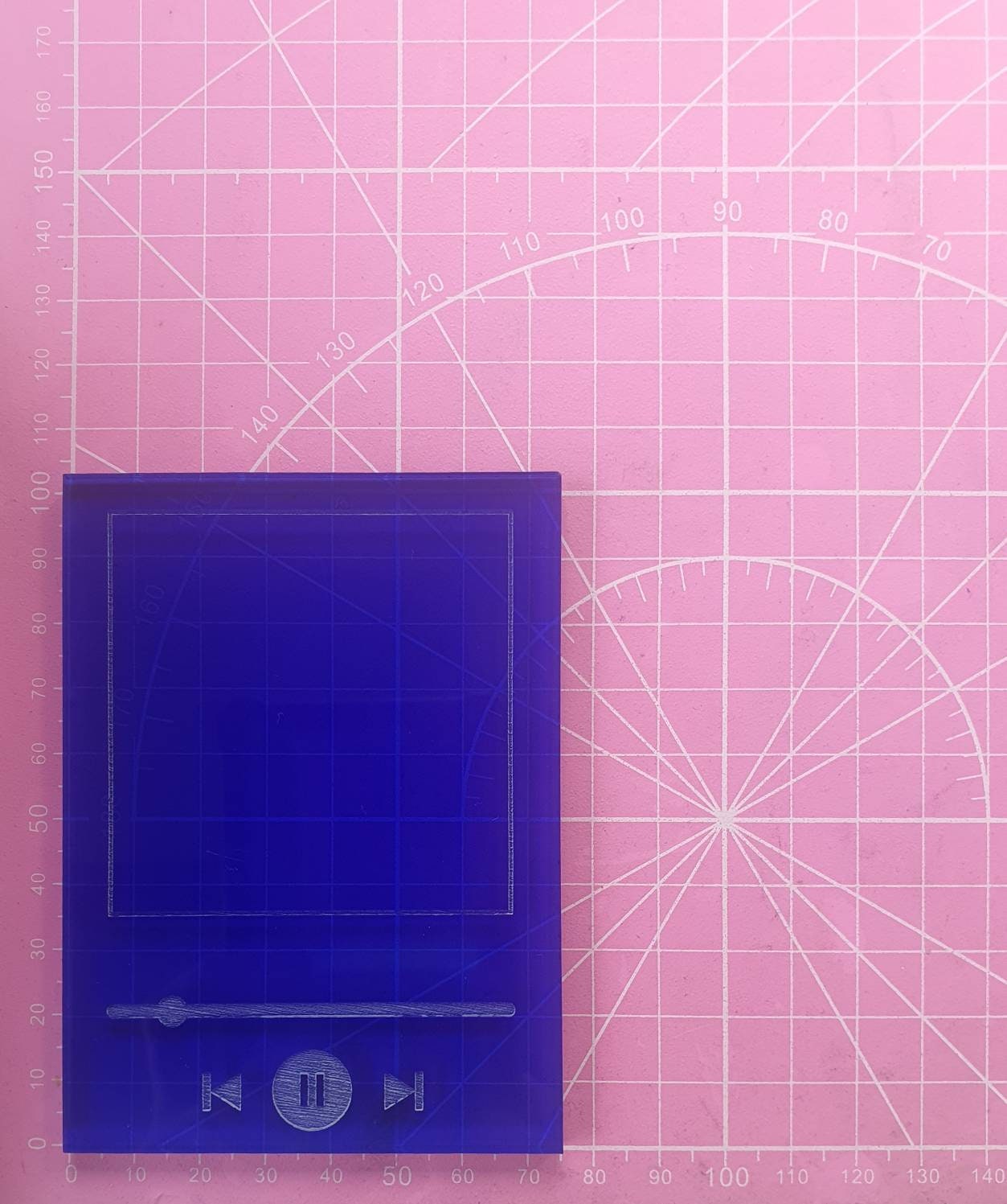 4 inch Music Page Silicone Mould