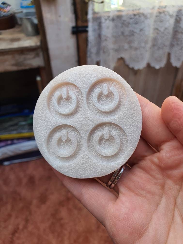 1 inch Power Symbols Silicone Mould