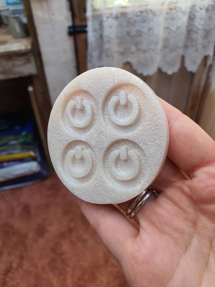 1 inch Power Symbols Silicone Mould
