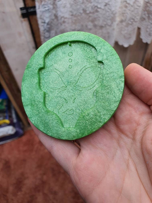 Large Alien Head Silicone Mould