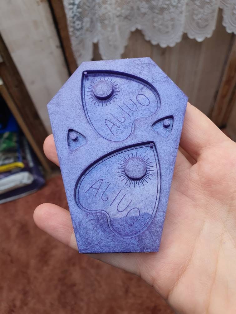Tiny & Large Ouija Planchettes Silicone Mould