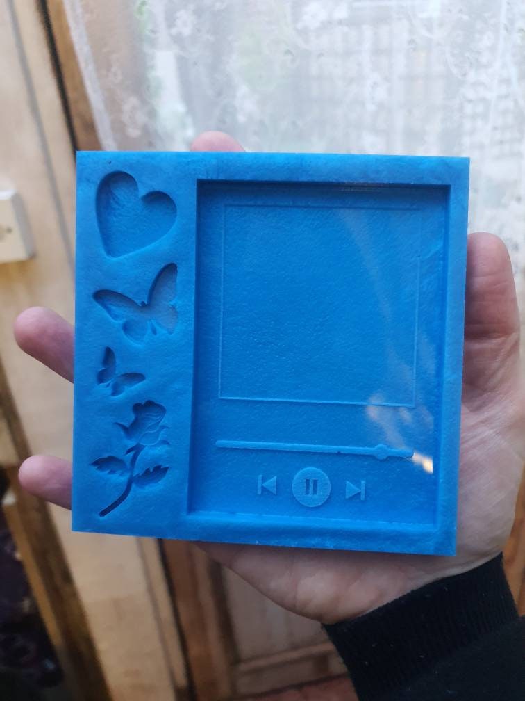 4 inch Music Page Silicone Mould