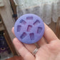 0.5 inch Mini Coffee Cups Pallette Silicone Mould