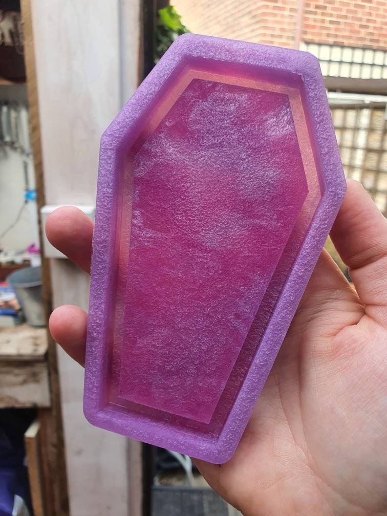 5 inch Coffin Tray Silicone Mould