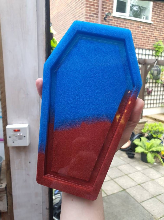 8 inch Coffin Tray Silicone Mould