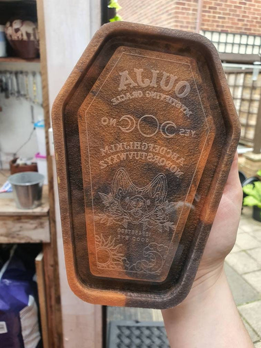 6 inch Bat Ouija Board Tray Silicone Mould