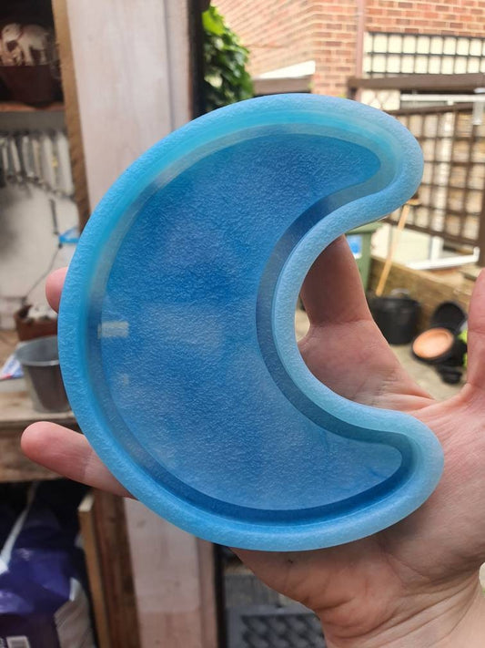 5 inch Crescent Moon Tray Silicone Mould