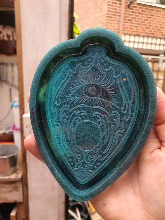 5 inch Eye Planchette Tray Silicone Mould