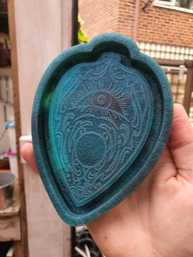5 inch Eye Planchette Tray Silicone Mould
