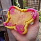 5 inch Half & Half Butterfly Tray Silicone Mould