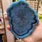 5 inch Rose Skull Tray Silicone Mould
