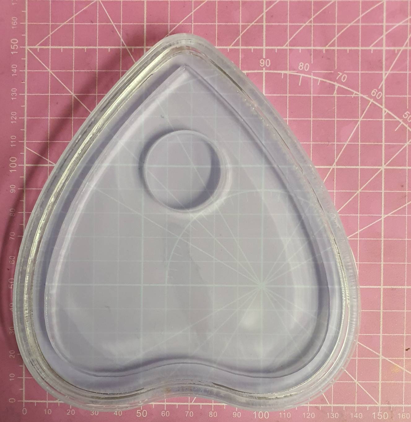 5 inch Plain Planchette Silicone Mould