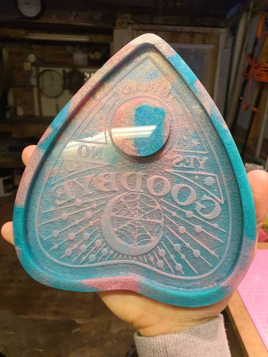 6 inch Goodbye Planchette Silicone Mould