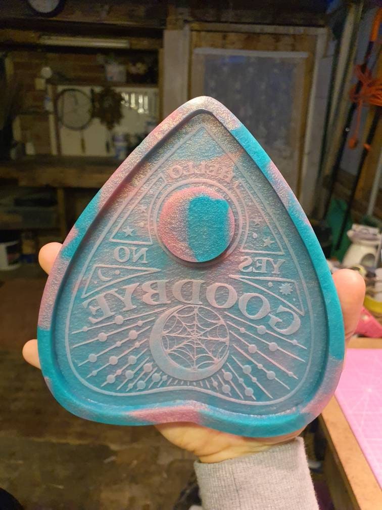 6 inch Goodbye Planchette Silicone Mould