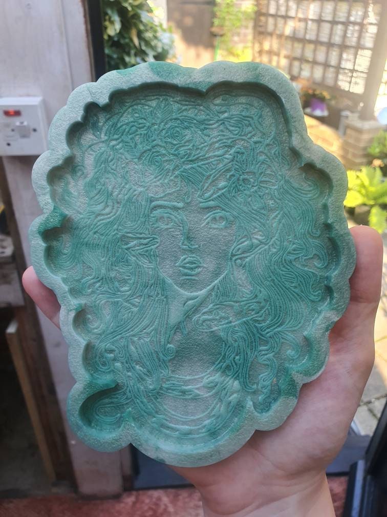 6 inch Snake Lady Silicone Mould