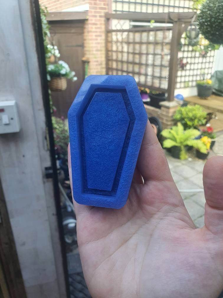 3 inch Coffin shaker silicone mould