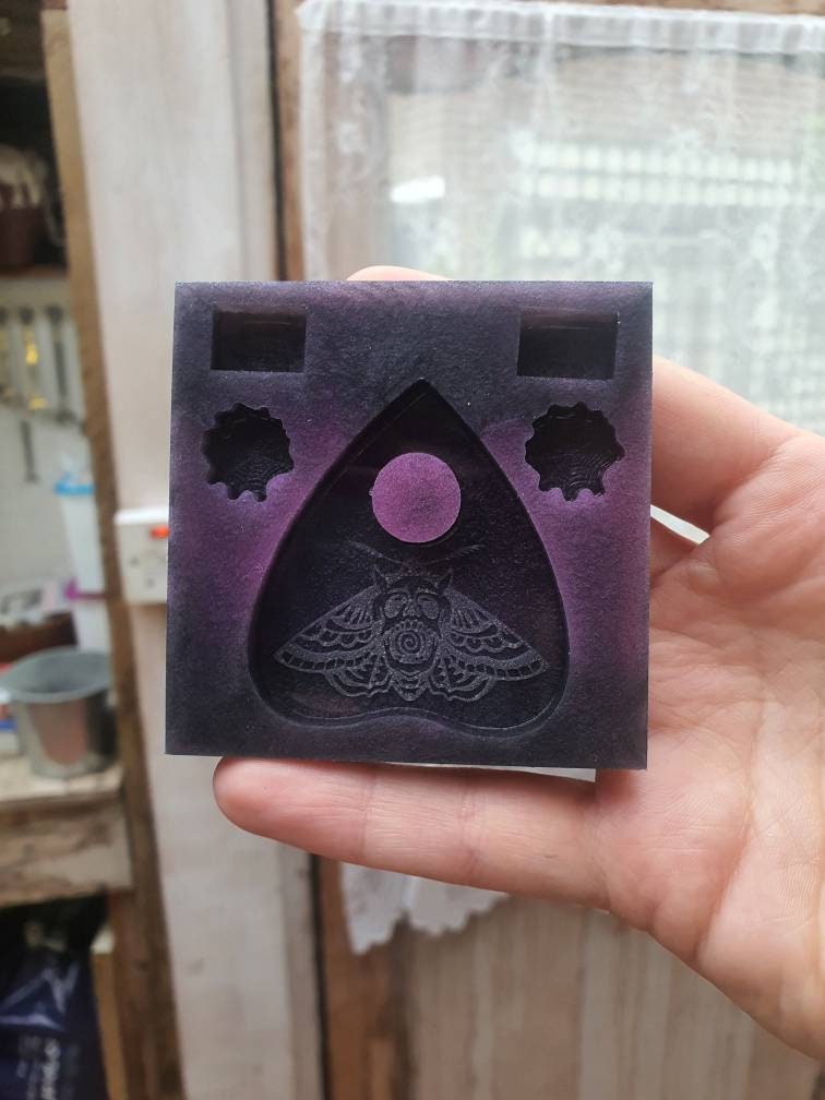 2 inch Death Moth Planchette Silicone Mould