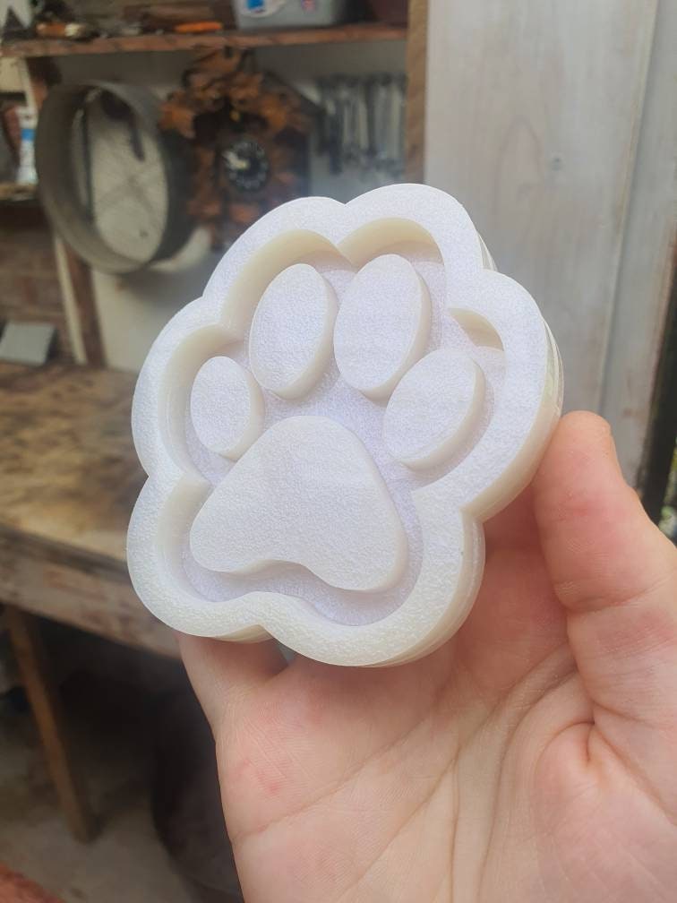 3 inch Paw Shaker Silicone Mould