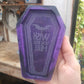 Wish You Were Here Coffin Silicone Mould