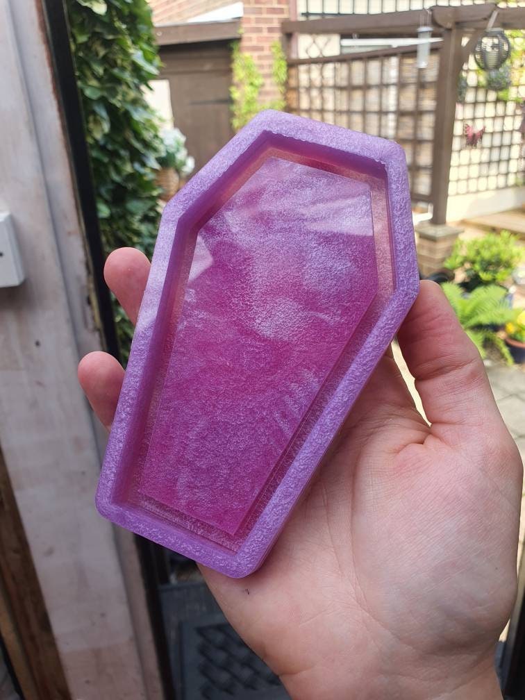 5 inch Coffin Tray Silicone Mould