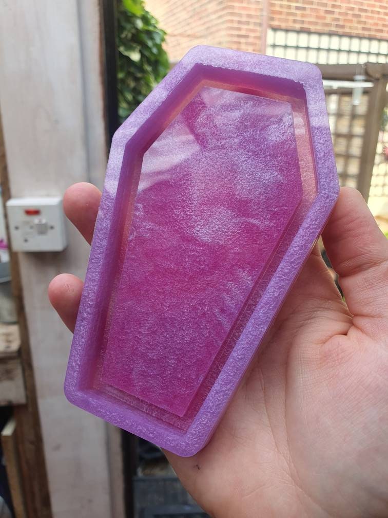 5 inch Coffin Tray Silicone Mould