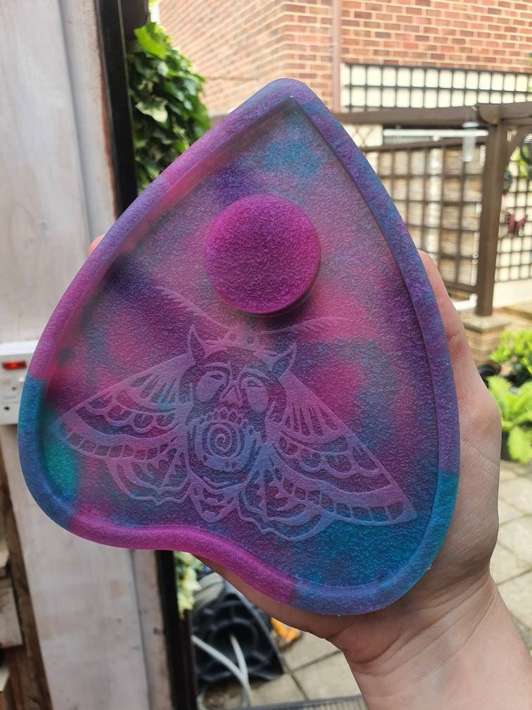 6 inch Death Moth Planchette Silicone Mould