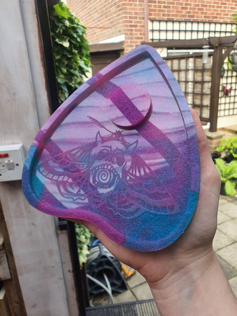6 inch Death Moth Planchette Silicone Mould